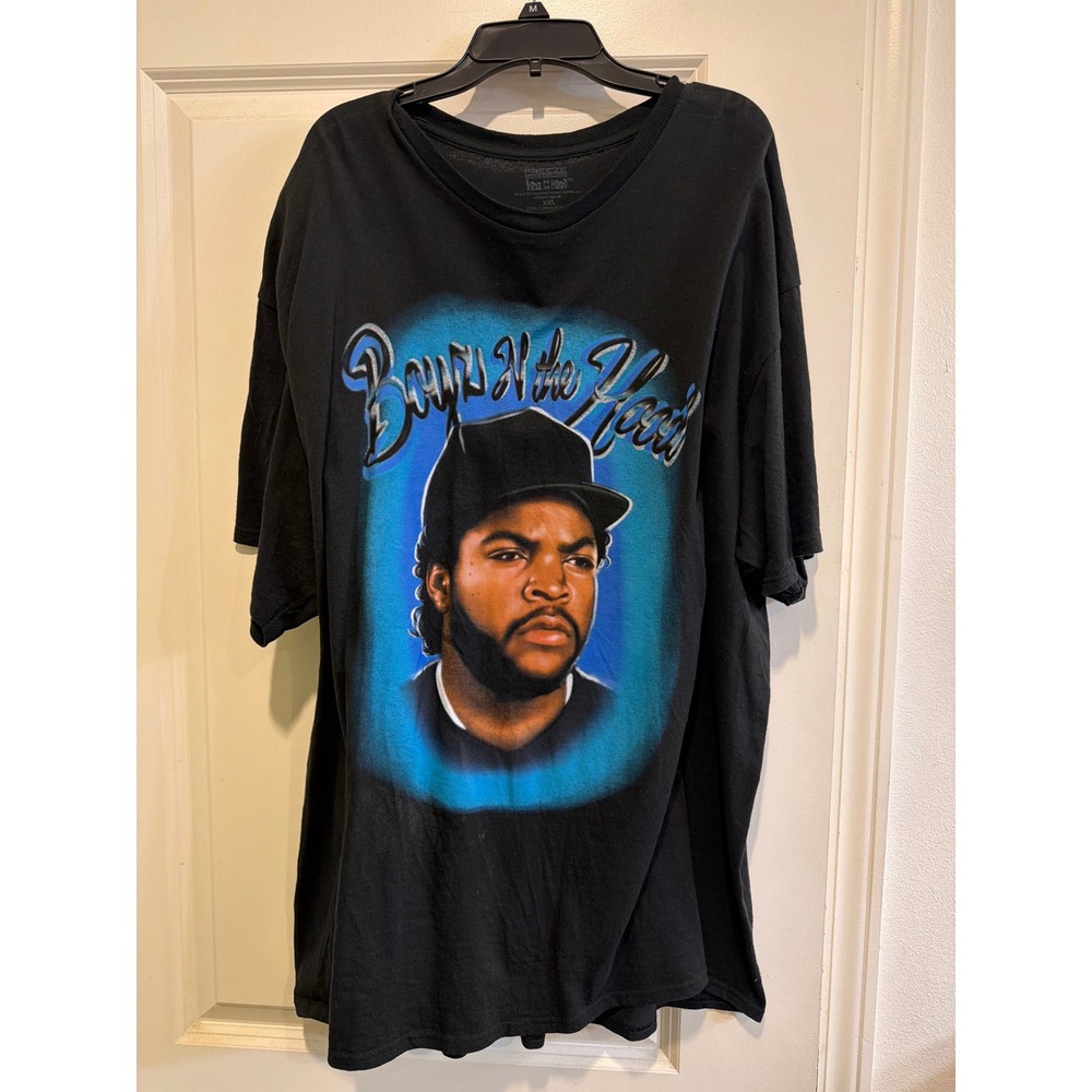 Freeze Boyz N The Hood Ice Cube Graphic T-Shirt Black XXL Doughboy Movie Tee
